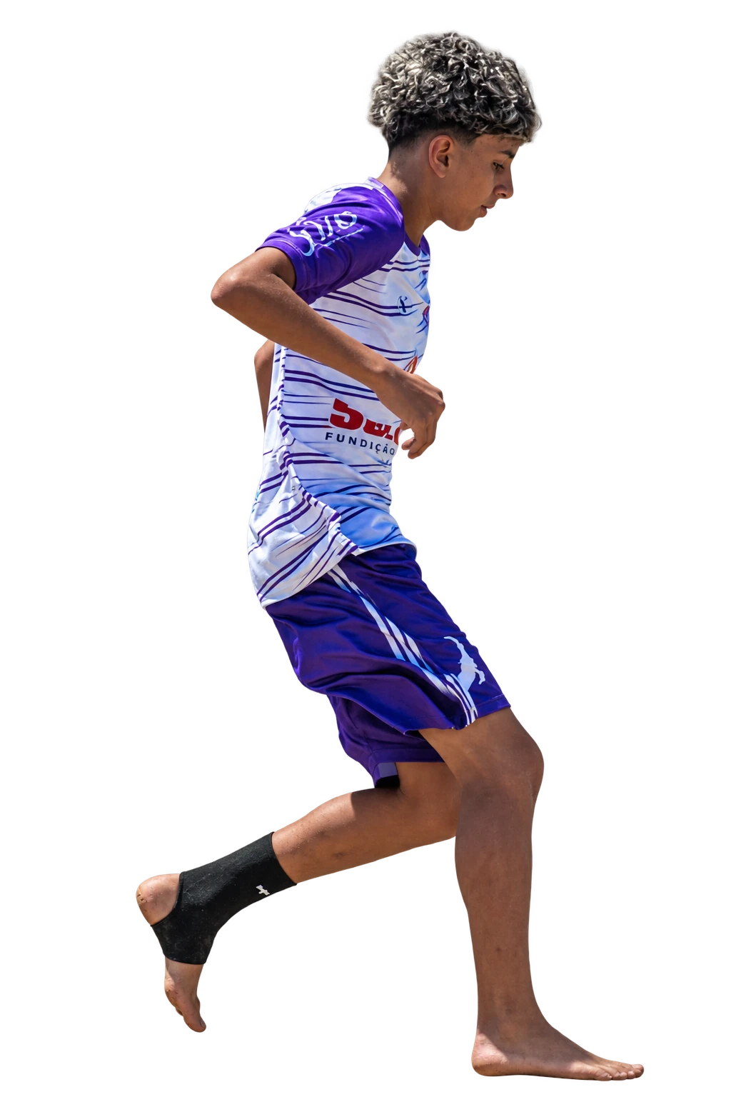 Antônio, atleta acompanhado pela Jogador de Elite